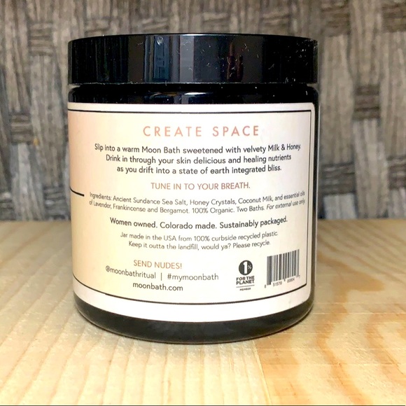 Moon Bath Milk & Honey Sundance Sea Bathing Salt 8 oz. - Picture 4 of 6